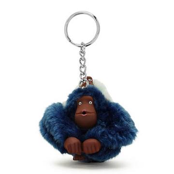 Kipling Mom And Baby Mode Sven Monkey Keychain Accessoires Blauw | België 1270WN